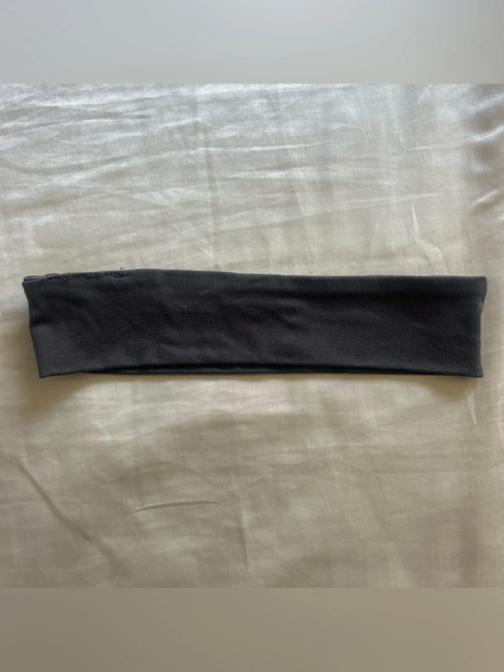 Dark gray headband